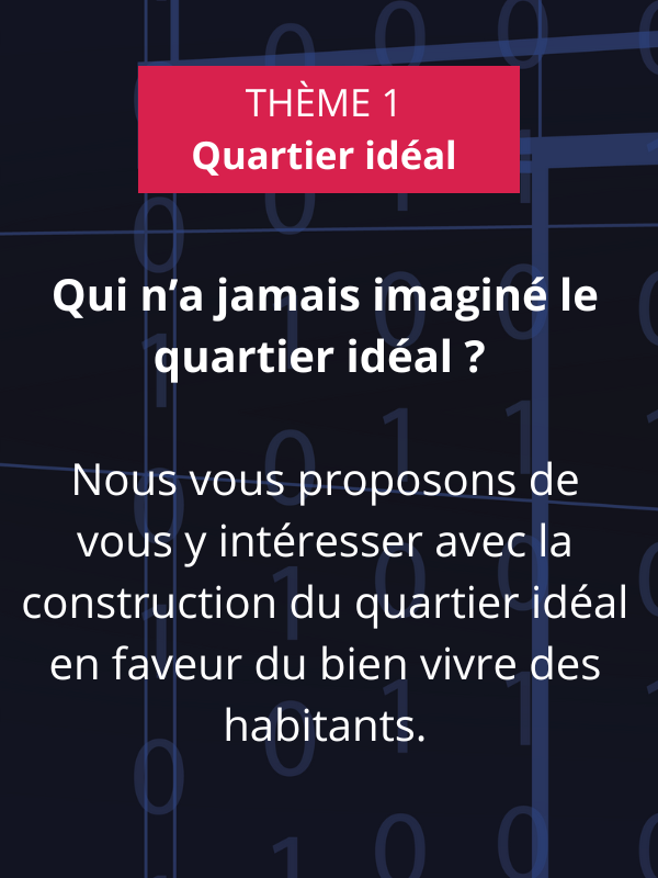 Thème quartier idéal hackathon montpellier lab by altemed